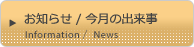お知らせ / 今月の出来事